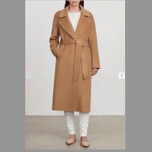 NWT THE CURATED Tailored Coat - Camel XXS